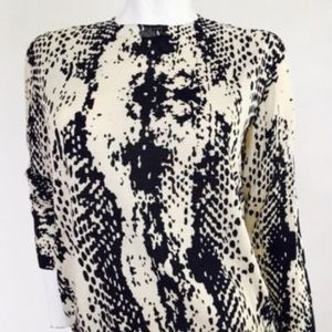 Line Sweater 100% Silk